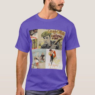 Vintage Movies Picture Montage 5 vintage T-Shirt