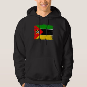 Vintage Mozambique Flag Mozambican Independence Da Hoodie