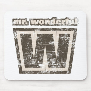 Vintage Mr Wonderful Mouse Mat