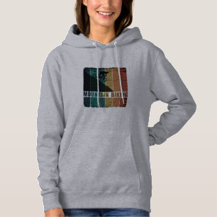 Vintage MTB Downhill Mountain Biking Hoodie