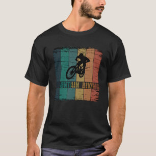 Vintage Mtb Downhill Mountain Biking T-Shirt