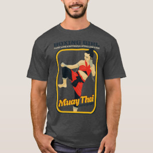 Vintage Muay Thai Boxing Girl T-Shirt