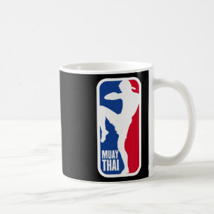 Vintage Muay Thai Fighter Mma Street Fight Kickbox Coffee Mug