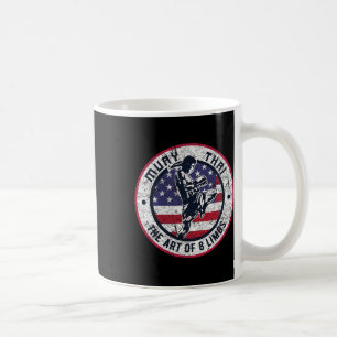 Vintage Muay Thai Karate Boxing Mixed Martial Arts Coffee Mug