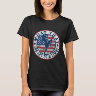 Vintage Muay Thai Karate Boxing Mixed Martial Arts T-Shirt
