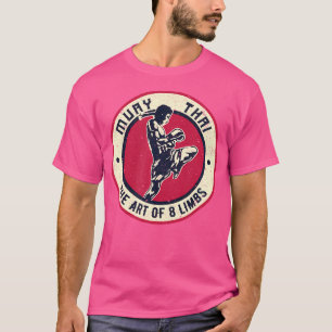 Vintage Muay Thai Karate Tshirt Boxing Mixed Mart