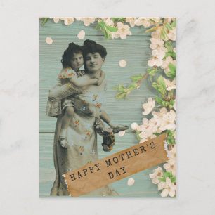 Vintage Mum Altered Art Mother's Day Postcard