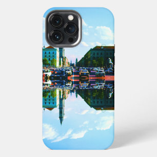Vintage Munich ludwigstraße University church iPhone 13 Pro Max Case