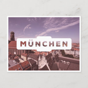 Vintage Munich Munchen Germany  Postcard