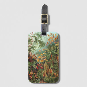 Vintage Muscinae, Moss Plants by Ernst Haeckel Luggage Tag