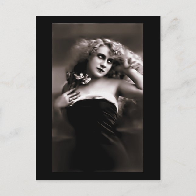 Vintage Muse II Postcard (Front)