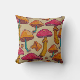 Vintage Mushroom Cushion