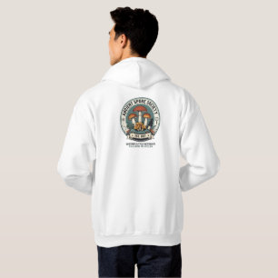 Vintage Mushroom Forager & Mycology Club Design Hoodie
