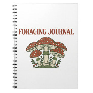 Vintage Mushroom Journal