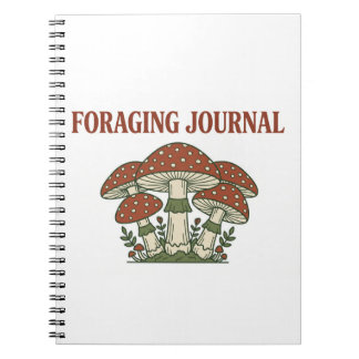 Vintage Mushroom Journal