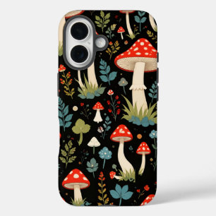 Vintage Mushroom Phone Case