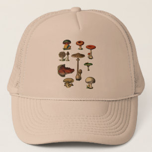 Vintage Mushrooms Hat