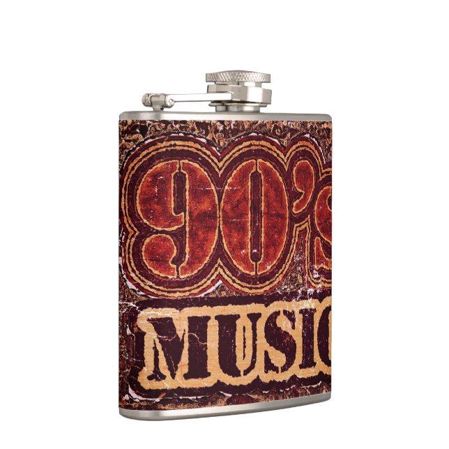 Vintage Music 90's Hip Flask (Right)