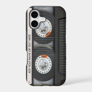Vintage Music Cassette Tape Look