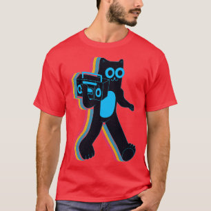 vintage music cat T-Shirt