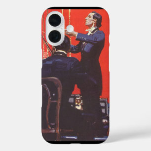 Vintage Music, Conducting an Orchestra iPhone 16 Case
