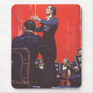 Vintage Music, Conducting an Orchestra Mouse Mat