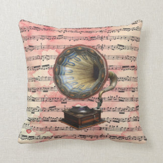 Vintage Music Cushion
