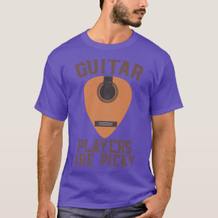 Vintage Music Guitar Players Are Picky String Inst T-Shirt