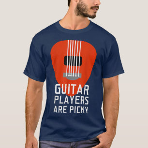 Vintage Music Guitar Players Are Picky String Inst T-Shirt