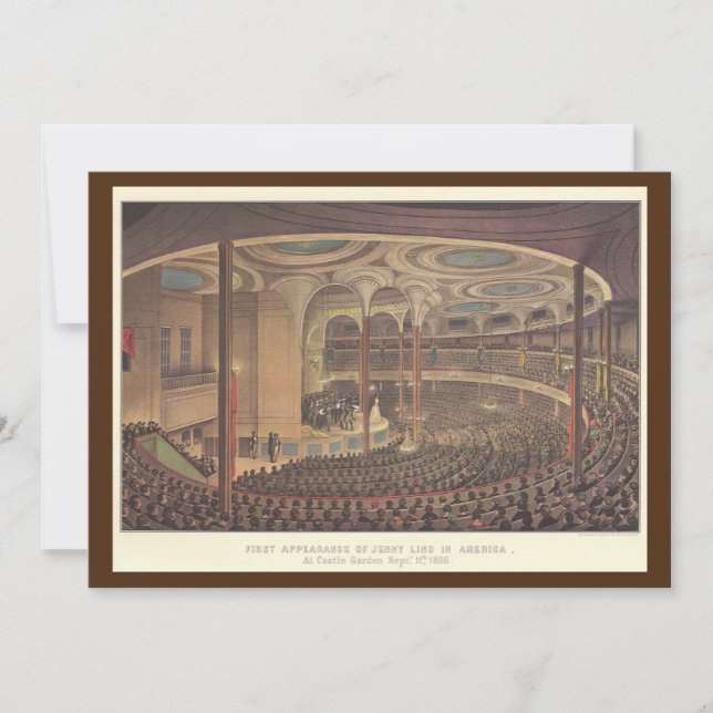 Vintage Music, Jenny Lind, Swedish Opera Singer (Front)