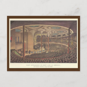 Vintage Music, Jenny Lind, Swedish Opera Singer Postcard