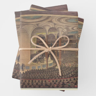 Vintage Music, Jenny Lind, Swedish Opera Singer Wrapping Paper Sheet