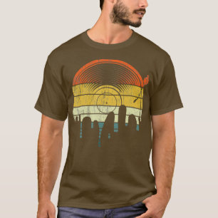Vintage Music Lover Producer Vinyl LP Funny DJ T-Shirt
