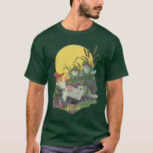 Vintage Music Magazine Cover Art, Etude Frog Choir T-Shirt
