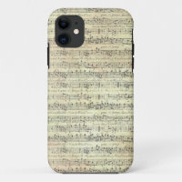 Vintage Music Note Pattern Music Theme Musician