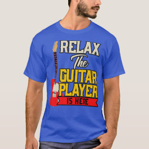 Vintage Music Rela Guitar Player String Instrument T-Shirt