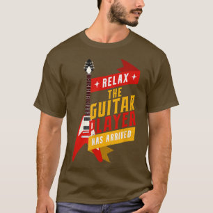 Vintage Music Relax Guitar Player String Instrumen T-Shirt
