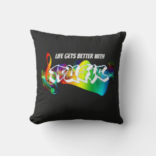 Vintage Music Releases Cushion