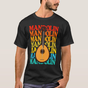 Vintage Music String Instrument Mandolin T-Shirt