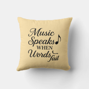 Vintage Music Vibes – Artistic Instrument Picks Cushion