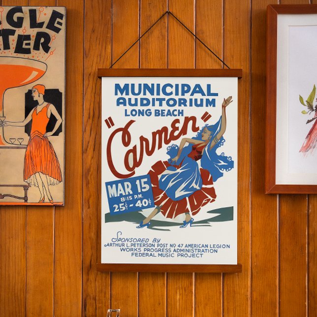 Vintage Musical Event Poster - Carmen (Creator Uploaded)