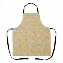 Vintage Mustard Floral & Charcoal Retro Ditsy(L)