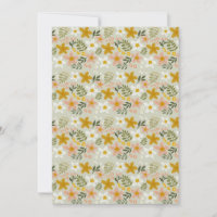 Vintage Muted Floral Botanical Seamless Pattern