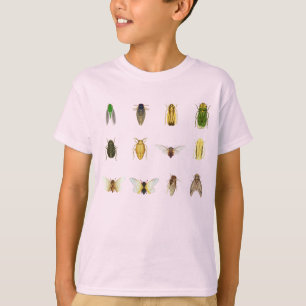 Vintage My Cicada Collecting Bugs Entomology T-Shirt