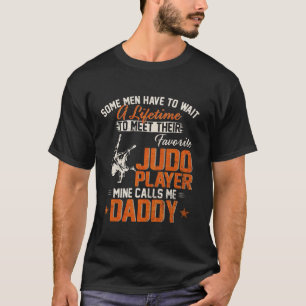 Vintage My Favourite Judo Karate Player Calls Me D T-Shirt