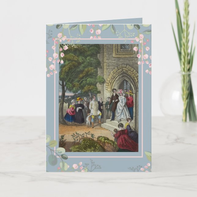 Vintage My Love Valentine Holiday Card (Front)