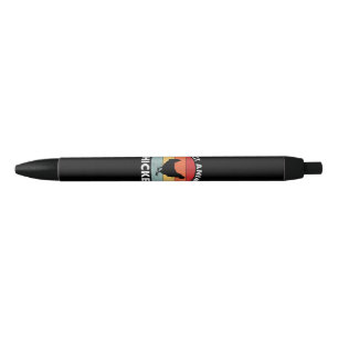 Vintage My Spirit Animal Is a Chicken Black Ink Pen