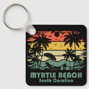 Vintage Myrtle Beach South Carolina Key Ring