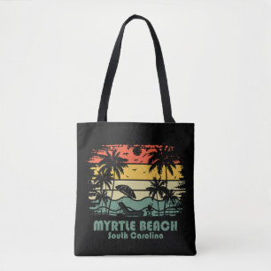 Vintage Myrtle Beach South Carolina Tote Bag