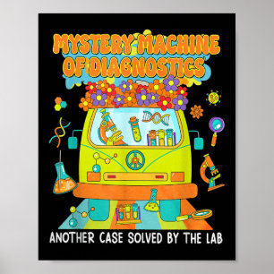 Vintage Mystery Machine Of Diagnostics Lab Week 20 Poster